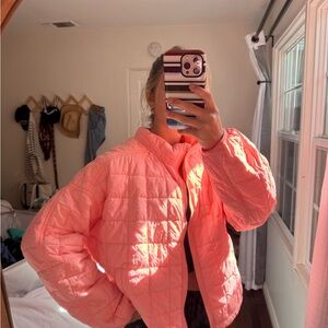 FP Movement by Free People Neon Pink Puffer Jacket